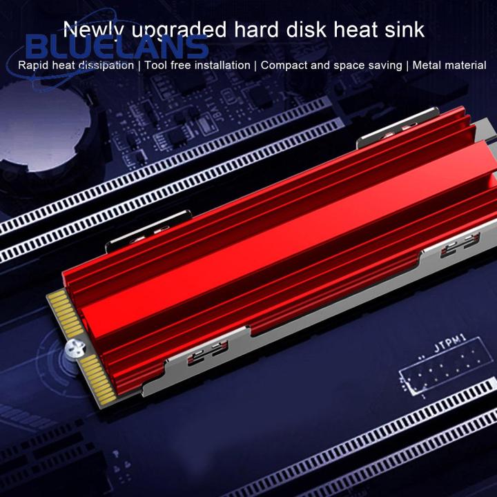 Ssd Heat Sink Ultra-thin Aluminum Alloy Nvme Ssd Cooler for Laptop Desktop Game Console Fast Heat Dissipation Block Ssd Accessories Lightweight Ssd Cooling Solution