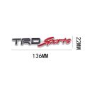 TRD Sports Logo Metal Emblem Monogram For Car Motorcycle 1 Pcs. 