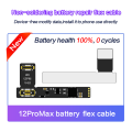 i2C Non-Soldering Battery Repair FPC Flex For iPhone 15 14 13 12 11 Pro Max i2c I6S BR-13 KC01 KC02S KC03 Tag On Cable Replace. 