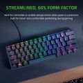Razer Huntsman Mini 60% Gaming Keyboard with Clicky Optical Switch (Purple). 