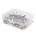 250 Pieces Sewing Pins Ball Glass Head Pins Straight Quilting Pins For Dressmaker Jewelry Decoration. 