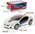 Rechargeable Remote Control High Speed 3D Famous Car With Lights And Left Right Turn Option. 
