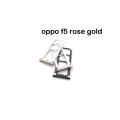 OPPO F5 Rose Gold Dual Sim Card Tray And Micro SD Card Slot Holder. 