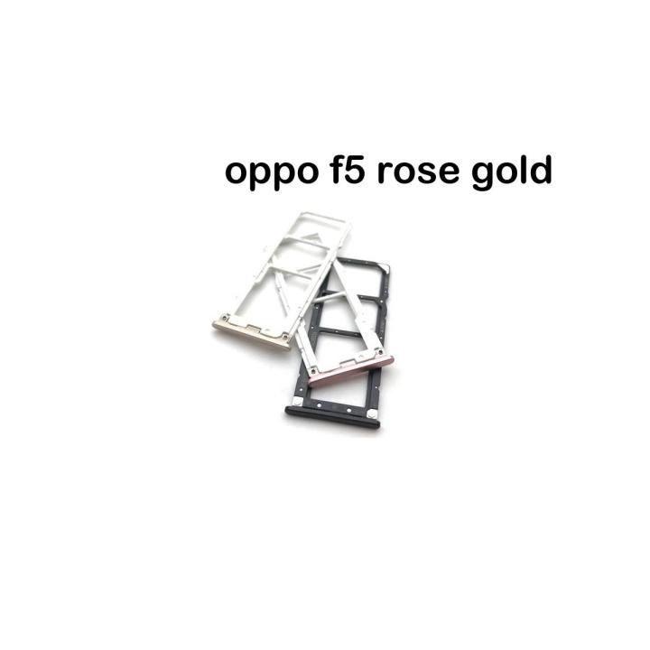 OPPO%20F5%20Rose%20Gold%20Dual%20Sim%20Card%20Tray%20And%20Micro%20SD%20Card%20Slot%20Holder%20-%20Image%203
