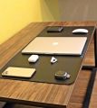 Leather Desk Pad PU Leather Sheet, Luxury Desk Sheet, Laptop Keyboard Mouse Pad, Writing Mat, Office table Mat ,Water Proof Protector Mat For Office / Home, Laptop Desk Matt Single Sided. 