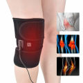 Electric Heated Knee Pad Warm Leg Wrap Belt Brace Arthritis Pain Relief. 