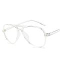 Fashion Personality PC Oval Optical Glasses For Women Men Retro Clear Mirror Eyeglasses Computer Transparent Frame. 