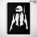 Favourite Plus Pubg Custom Printed A4 University Notebook Personalized Customized Cute Spiral Notebooks. 