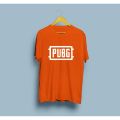 Stylish Half Sleeves PUBG  Logo T-Shirt For Men. 