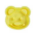 Bear Face Shape Sandwich Cutter Plastic. 