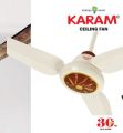KARAM Fan (AC-DC Ceiling Fan Inverter Hybrid) - Remote Control - High Quality Copper Winding - 56 inches (Available in 2 Colours) 2 years Warranty. 