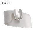 Portable Finger Guard Stainless Steel Finger Guard Safe Vegetable Cutter Hand Guard Tool for Kitchen Cut Finger Protector Gadget. 