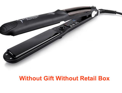 NANAKOR Professional Flat Iron Steam Hair Straightener With Argan Oil Infusion Hair Iron Ceramic Vapor Fast Heating Straightening Tools - Hair Straightener - AliExpress