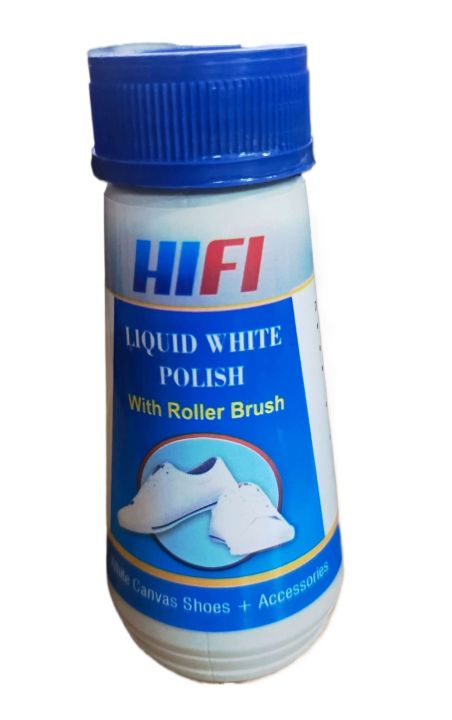 White Shoes Polish Liquid Shoes Polish For All white Shoes & Accessories 100 ML  Pack of 01 Pcs