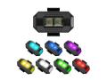 Universal Light for bike Rechargeable7Colors / Motorcycle Bike Flashing Light Recharge Modified Light Night Flying Signal Lamp LED Navigation Flash Light 1 Pcs. 