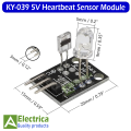 KY-039 5V Heartbeat Sensor Senser Detector Module By Finger For Arduino by Electrica. 