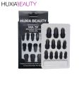 HUXIA BEAUTY 1 pc  Stylish and Plane matte Artifical Nail  For Girls and For Women. 