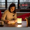 Night Light Bluetooth Speaker, Portable Wireless Bluetooth Speakers, Touch Control, Color LED Speaker, Bedside Table Light, Speakerphone/TF Card/AUX-in Supported. 
