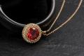 Antique Red Pendent. 