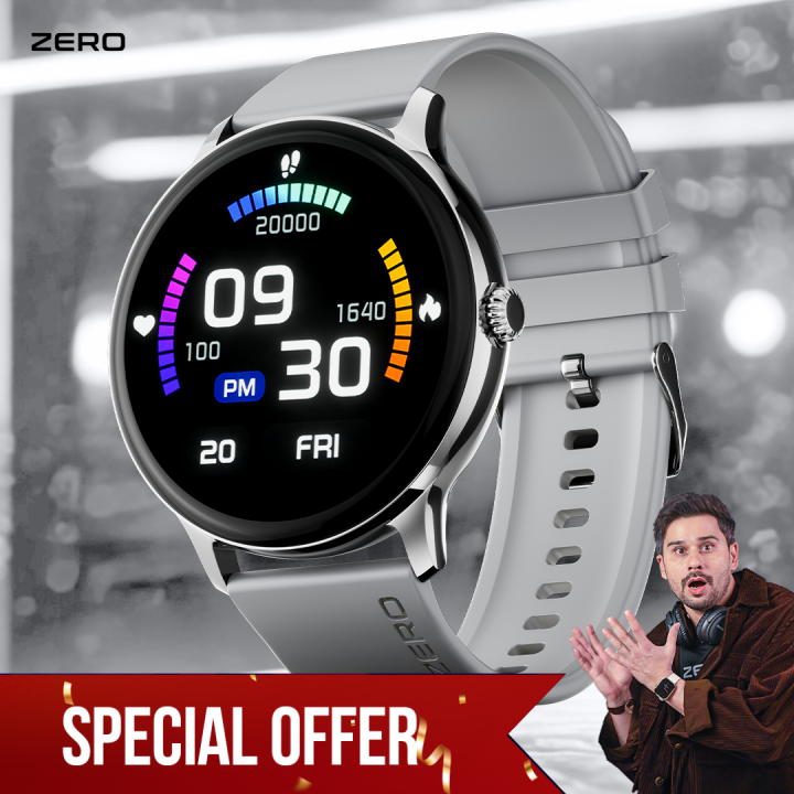 Zero® Luna Smart Watch | 1.39” TFT Display, Bluetooth Calling, 100 ...