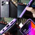 Infinix Zero 20 Ring Light Case Full Protection with Screen Protector Glass. 