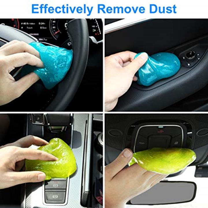 Magic Dust Cleaning Gel Sticky Compound Cleaner Clean Mud Reusable Remove Dirt Tool For Keyboard Car Home Use