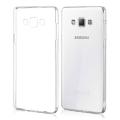 SAMSUNG A7 2015 CRYSTAL SILICON TRANSPARENT HIGH QUALITY CASE. 