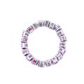 50/15 Pcs PHA Pigeon ring 2022 Pigeon foot ring Colored interior, pigeon foot ring with base Serial number PHA Pigeon. 