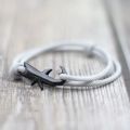 Noter New Shark Bracelet Unisex Double Layer Adjustable 3mm Cord Chain Braclet Beach Jewelry Accessories Surfer Braslet Pulsera Dinner Ronvsa. 