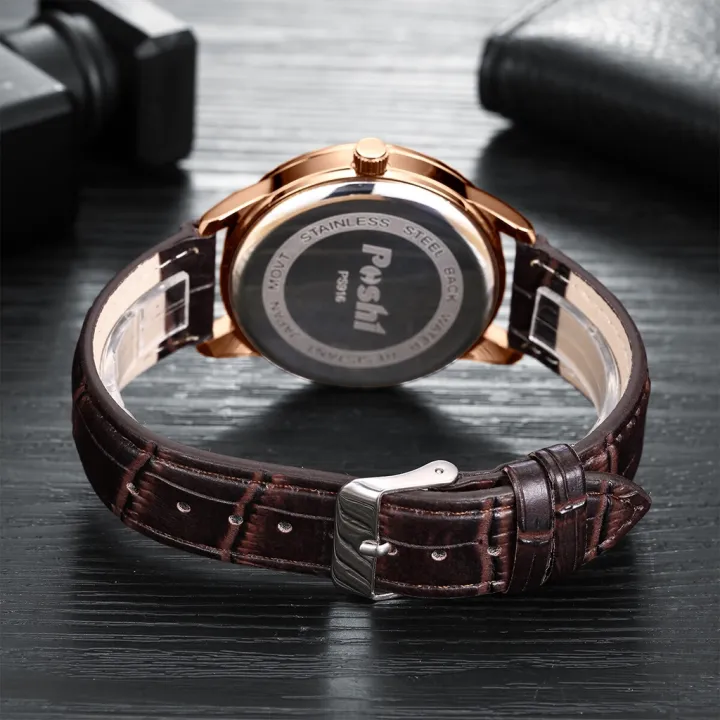 Poshi%20men's%20watch%20leather%20business%20Sport%20Waterproof%20quartz%20analog%20watch%20men's%20wristwatch%20with%20man's%20box%20-%20Image%207