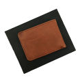 Small Size Brown Leather Wallet. 