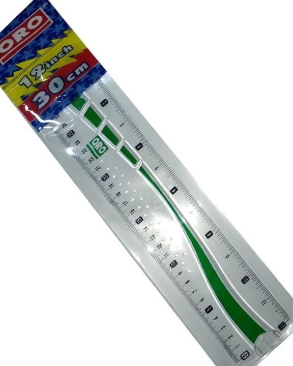 12%20%20Inch%20Plastic%20Ruler%20Scale%20Art%20#%20421%20(1%20Pcs)%20-%20Image%203