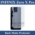 Infinix Zero X Pro Carbon Fiber Back Matte Skin. 