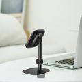 Baseus Phone Holder Stand For Table, Angle Adjustable Phone Holder Stand, Aluminum Stand Holder for Desk, Compatible with Mobile Phones & Tablets. 