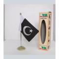 VIP Pakistan Table Flag with Small Marble Base. 