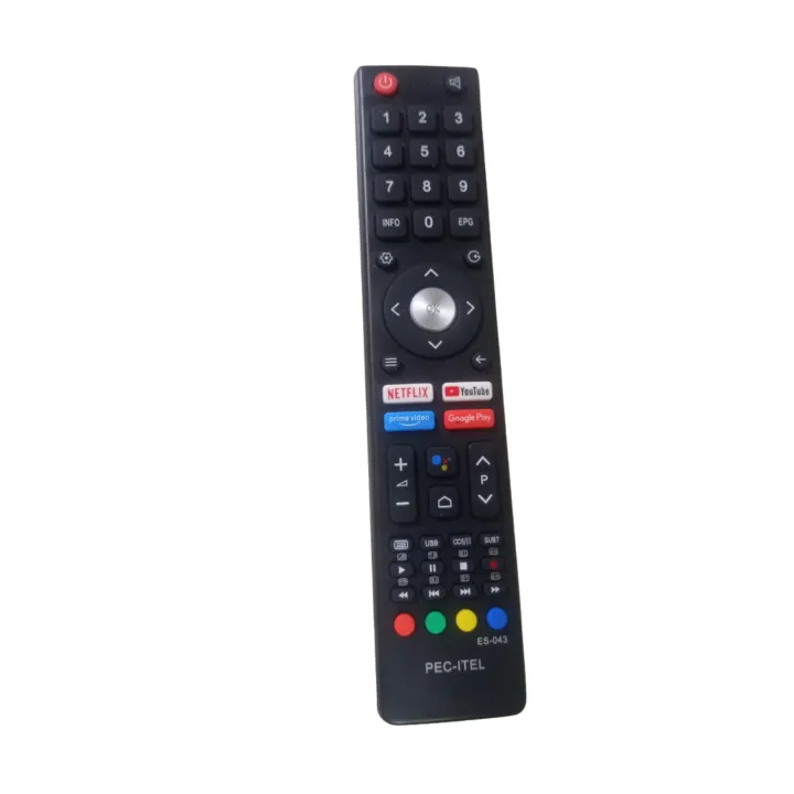 ITEL%20LCD/LED%20TV%20Remote%20With%20Social%20Media%20Buttons%20Universal%20Without%20Voice%20%20ES-043%20%20Black%20%20Triple%20H%20-%20Image%204