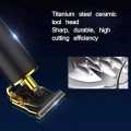 Professional Golden Hair Trimmer for Men- Hair Clipper Low Noise Rechargeable Best Hair CLIPPER and Beard Styling Shaving Machine- Grooming Kit Shaver T9 Hair Clipper & Hair Trimmer Professional - Rechargeable Beard Trimmer & Styler - T Blade Titanium 0m. 