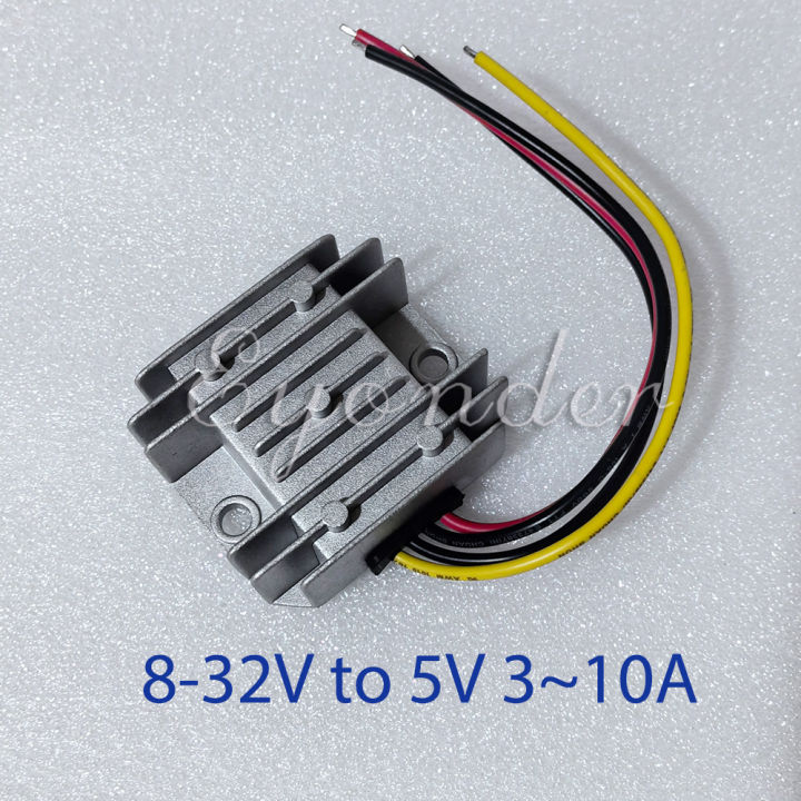 Wholesale Price Dc Step Down Dc Converter 12v 13.8v 18v 19v 20v 24v 28v 32v To 5v 3a 5a 6a 8a 10a For Mobile Phone Computer