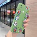 YIWESAN for vivo X23 Case Fashion Cartoon Cute Doraemon Thin New Design Phone Case Side Square Edge Protect Softcase Pattern Silicone Casing Cover Shockproof Cases. 