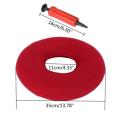 Inflatable Ring Round Medical Seat Cushion Donut Air Pillow for Hemorrhoid. 