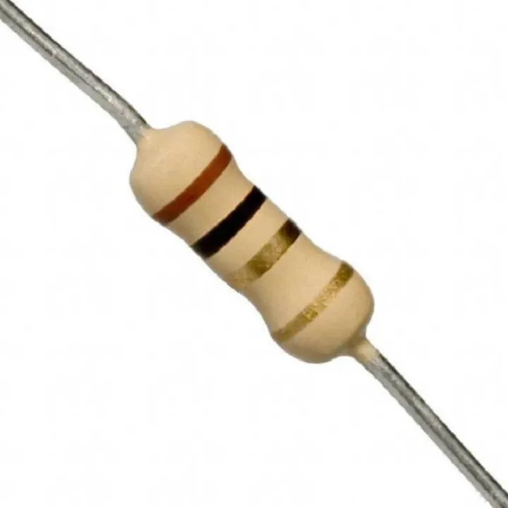 12%20Pcs%201%20%CE%A9%20Ohm%201/4%20Watt%20Through%20Hole%20Resistor%20%7C%201%20Ohm%20Resistance%20%7C%20%C2%B15%25%20-%20Image%202