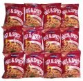 Fruitien Noodles Hot & Spicy - 35 G (Pack of 12). 