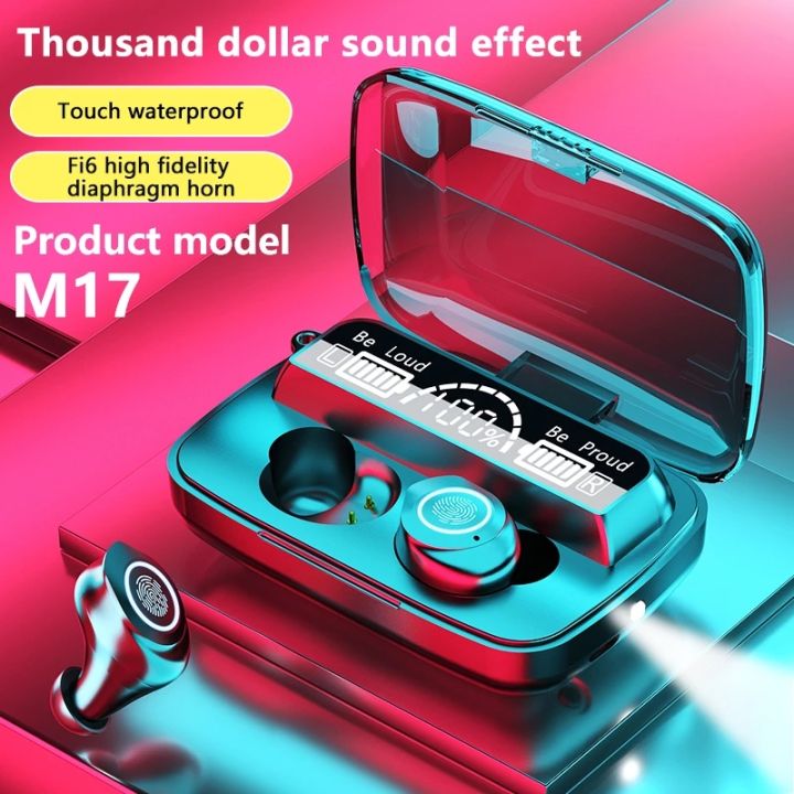 Mini Earbud TWS Earphones M17 Wireless Bluetooth 5.1 Headsets