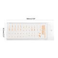 Korean Keyboard Cover Stickers for macBook Laptop PC Keyboard Computer Standard Letter Layout Keyboard Cover Sticker. 
