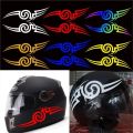 1 Set Helmet Decal Waterproof sticker Reflective Helmet Motorcycle Styling Stickers. 