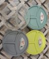 Studen Lunch Box/ Round Lunch Box 3-Sections 1.1 L with Lid/ Maya Round Lunch Box 3-Sections 1.1 L with Lid/ GoldPlast Maya Round Lunch Box 3-Sections 1.1 L-Made in Iran. 