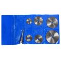 10 Pcs 22mm Diamond Cutting Disc Saw Blade Mill Sheet & 7 Pcs HSS Circular Wood Cutting Saw Blade Discs Mandrel Drill for Rotary Tool. 