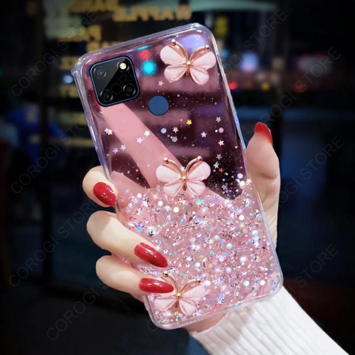 Glitter Mobile Cover For Realme Narzo 30a For Realme Narzo 30A