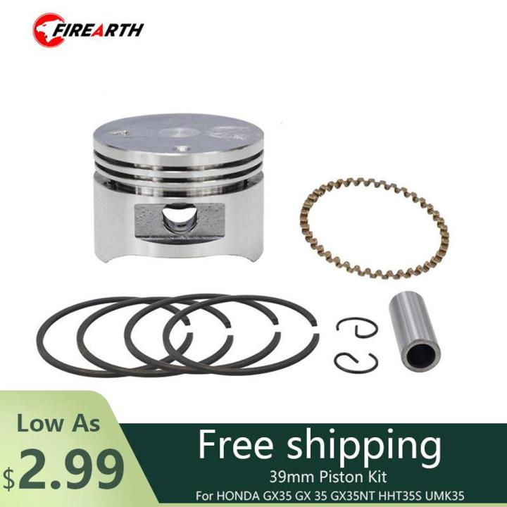 Chainsaw 39mm Piston Kit For HONDA GX35 GX 35 GX35NT HHT35S UMK35 Gasoline 4-Stroke Engine Motor Brushcutter Trimmer Strimmer