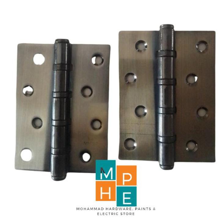 Bearing Hinges 4 Inches,  AB color , Excellent Quality,  Pack 0f 2